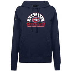 Montreal Canadiens Levelwear Women's Adorn Banner Arch Pullover Hoodie Discount