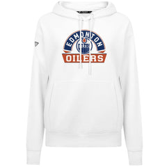 Edmonton Oilers Levelwear Women's Adorn Banner Arch Pullover Hoodie Online