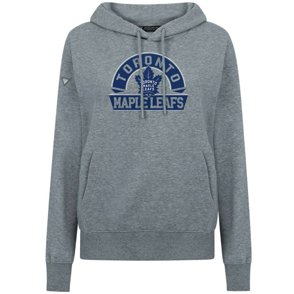 Toronto Maple Leafs Levelwear Women's Adorn Banner Arch Pullover Hoodie Sale