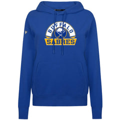 Buffalo Sabres Levelwear Women's Adorn Banner Arch Pullover Hoodie Outlet