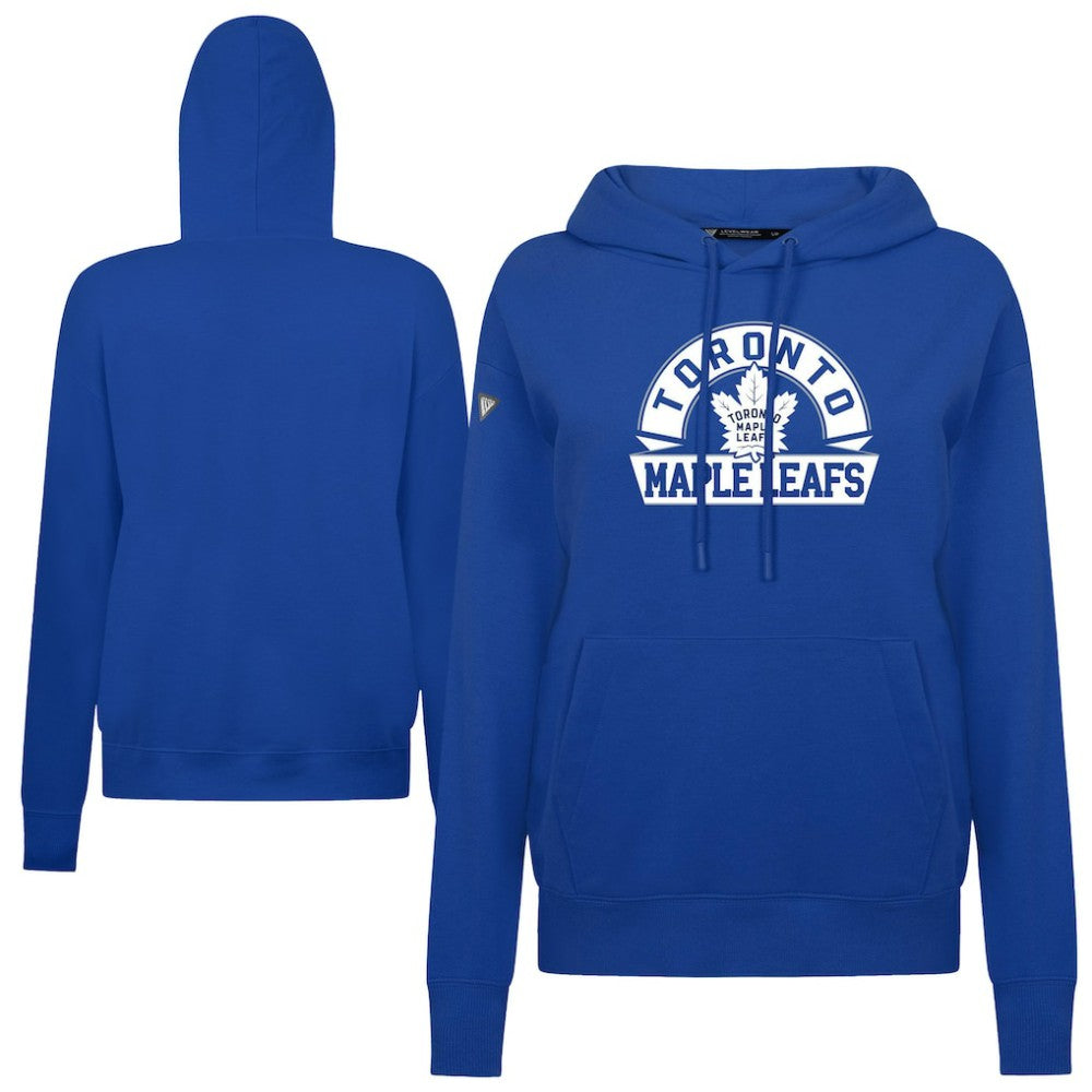Toronto Maple Leafs Levelwear Women's Adorn Banner Arch Pullover Hoodie Sale