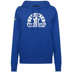 Toronto Maple Leafs Levelwear Women's Adorn Banner Arch Pullover Hoodie Sale