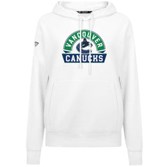 Vancouver Canucks Levelwear Women's Adorn Banner Arch Pullover Hoodie For Sale