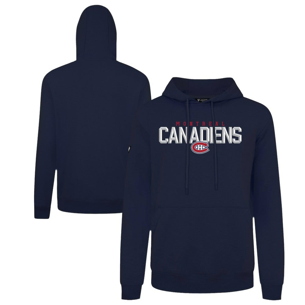 Montreal Canadiens Levelwear Podium Carve Pullover Hoodie Discount