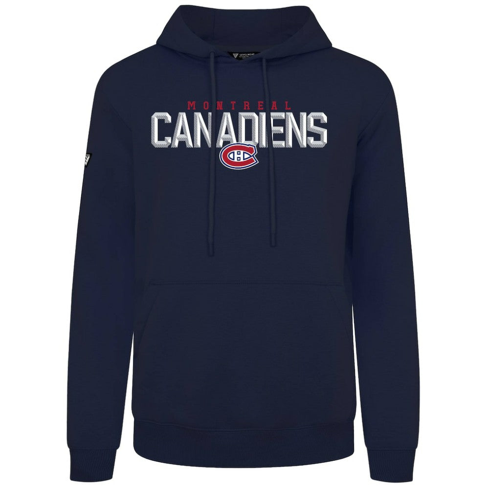 Montreal Canadiens Levelwear Podium Carve Pullover Hoodie Discount