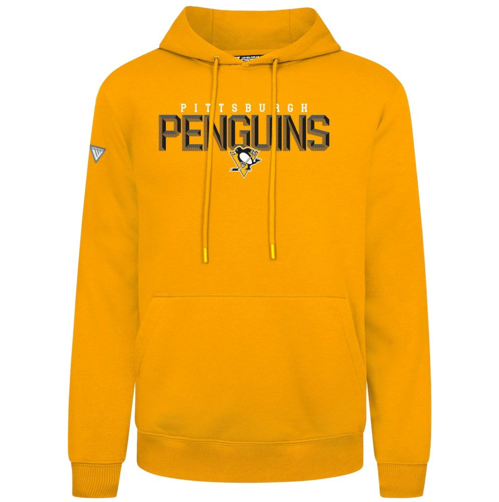 Pittsburgh Penguins Levelwear Podium Carve Pullover Hoodie For Sale