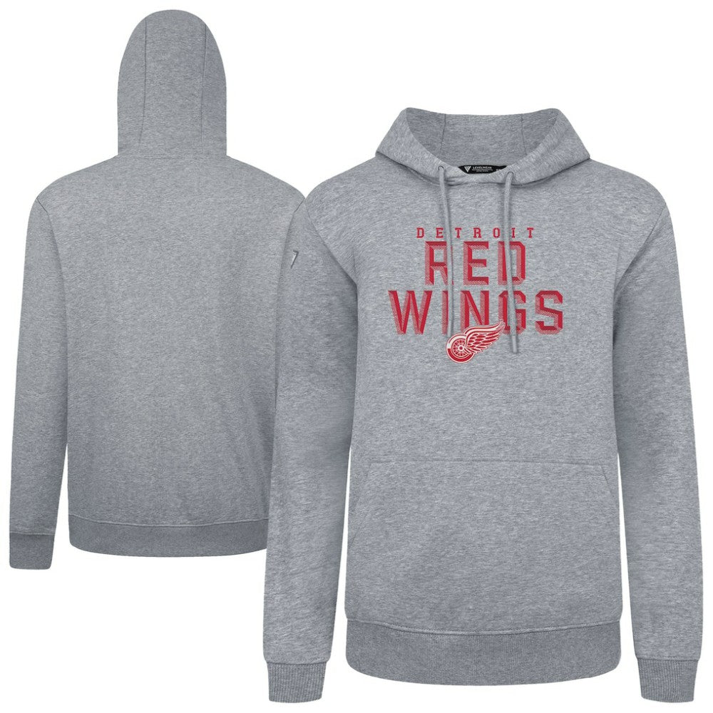 Detroit Red Wings Levelwear Podium Carve Pullover Hoodie Discount