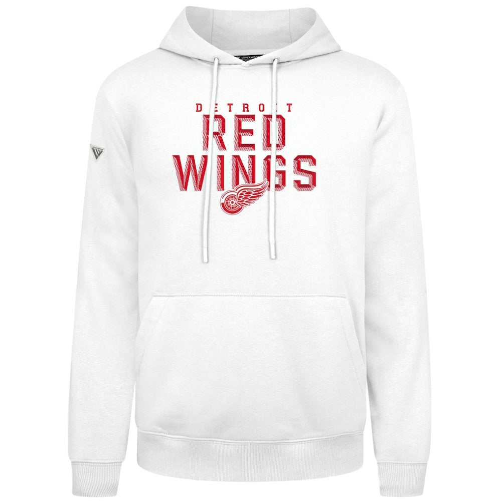 Detroit Red Wings Levelwear Podium Carve Pullover Hoodie Discount