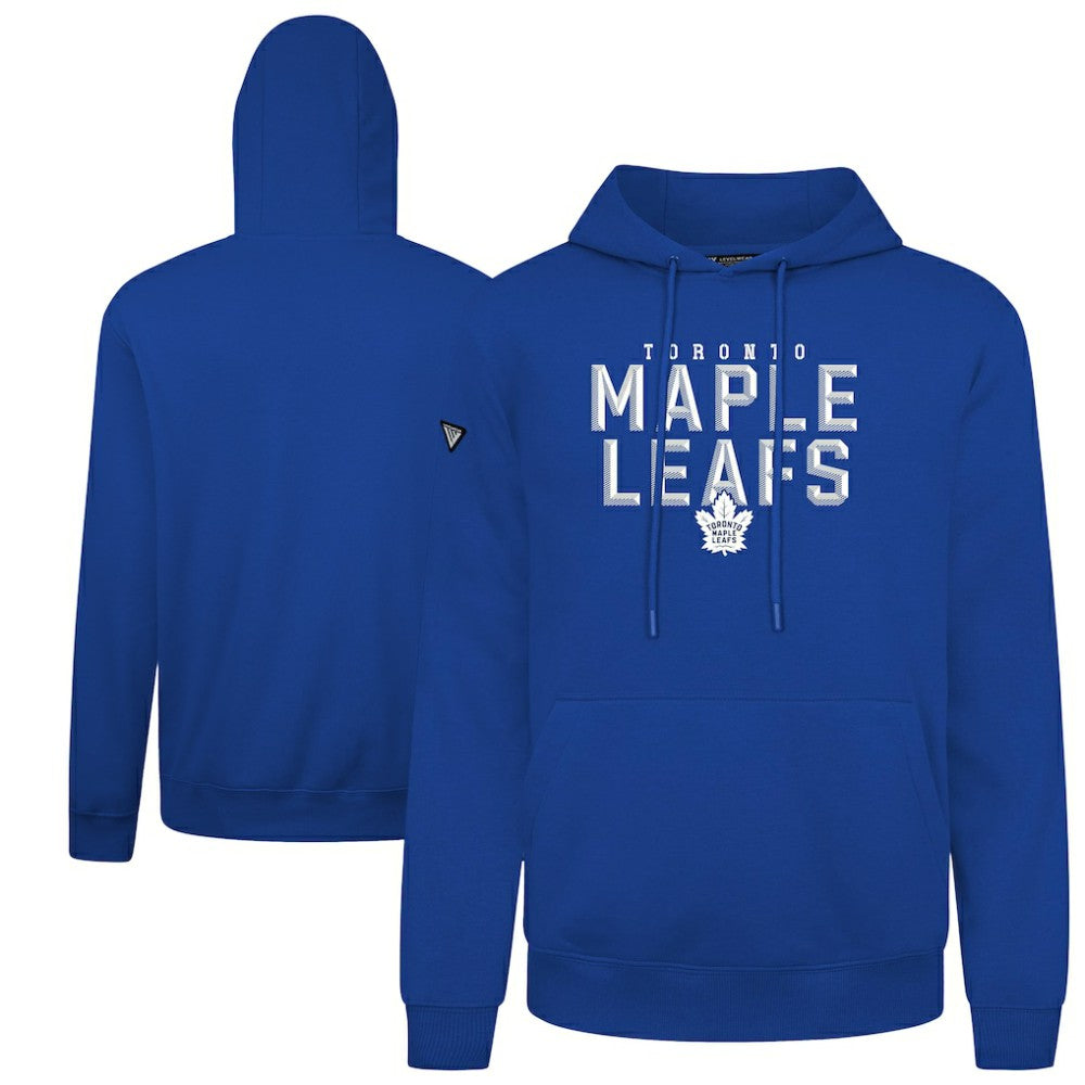 Toronto Maple Leafs Levelwear Podium Carve Pullover Hoodie Outlet
