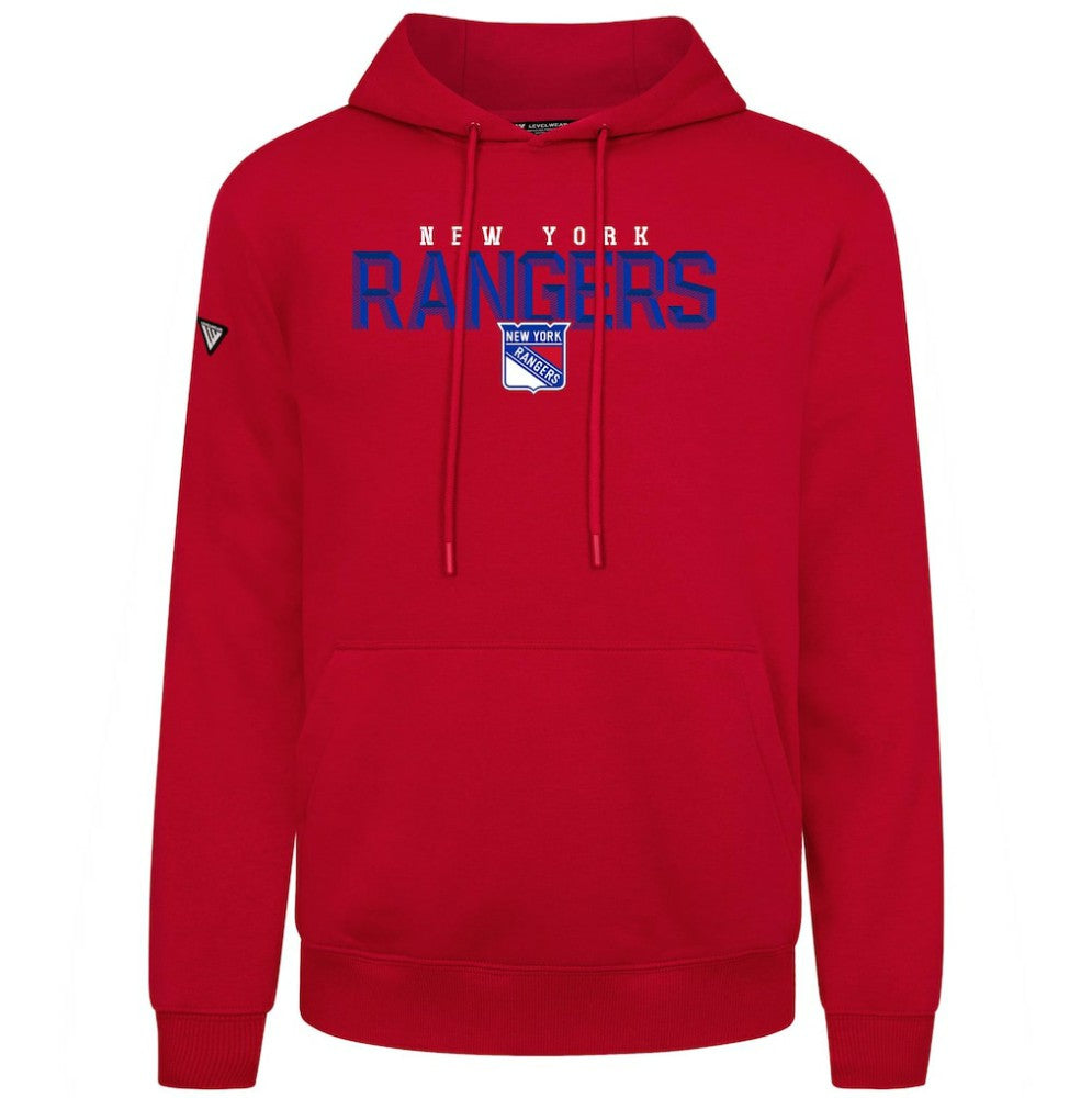 New York Rangers Levelwear Podium Carve Pullover Hoodie Online