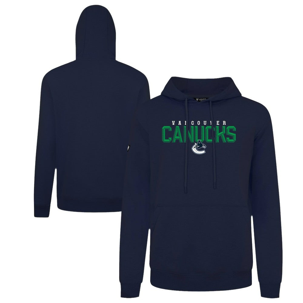 Vancouver Canucks Levelwear Podium Carve Pullover Hoodie Sale