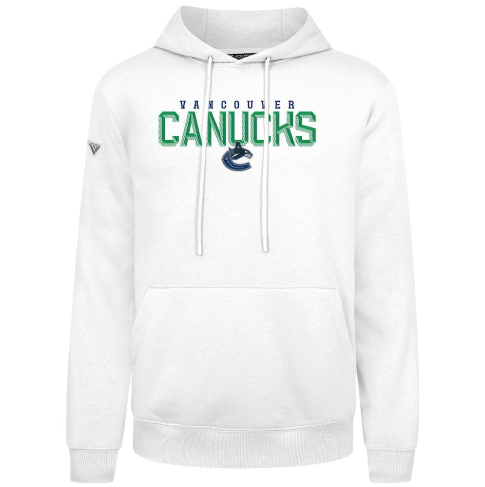 Vancouver Canucks Levelwear Podium Carve Pullover Hoodie On Sale
