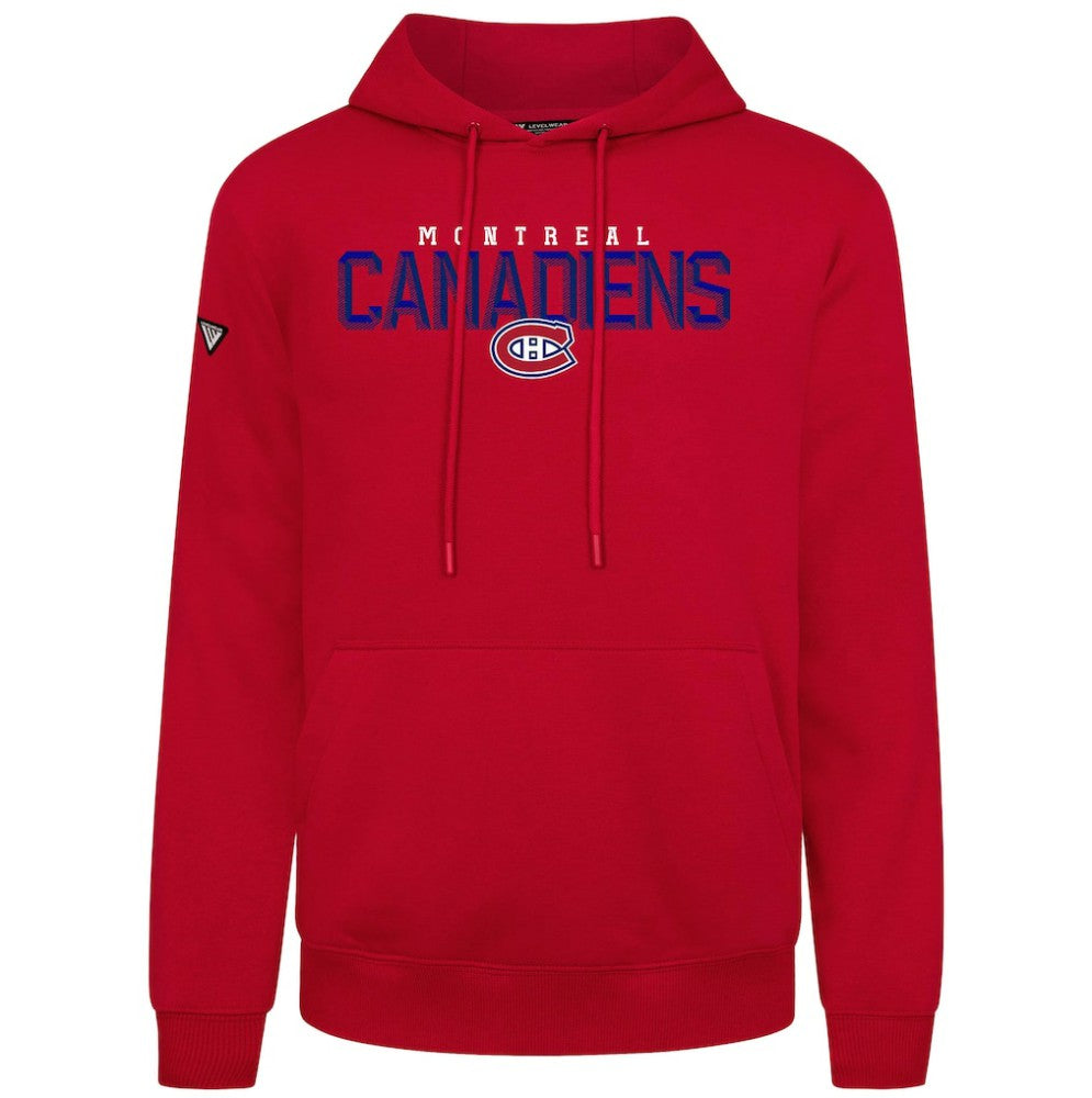 Montreal Canadiens Levelwear Podium Carve Pullover Hoodie Sale