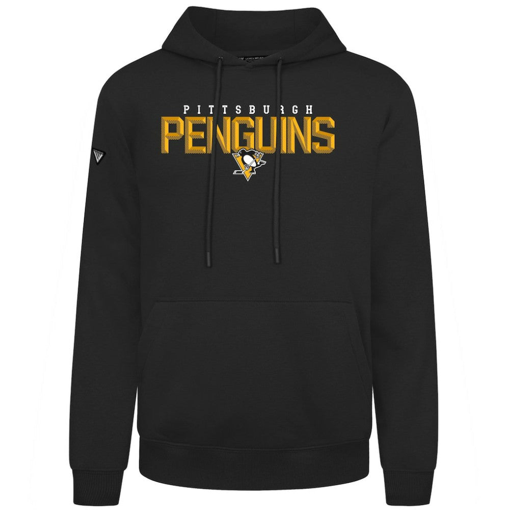 Pittsburgh Penguins Levelwear Podium Carve Pullover Hoodie For Sale