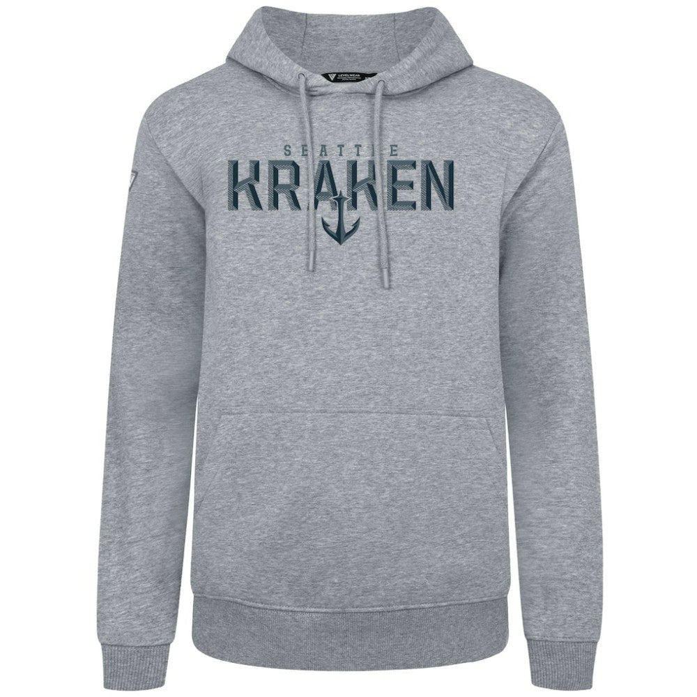 Seattle Kraken Levelwear Podium Carve Pullover Hoodie Sale