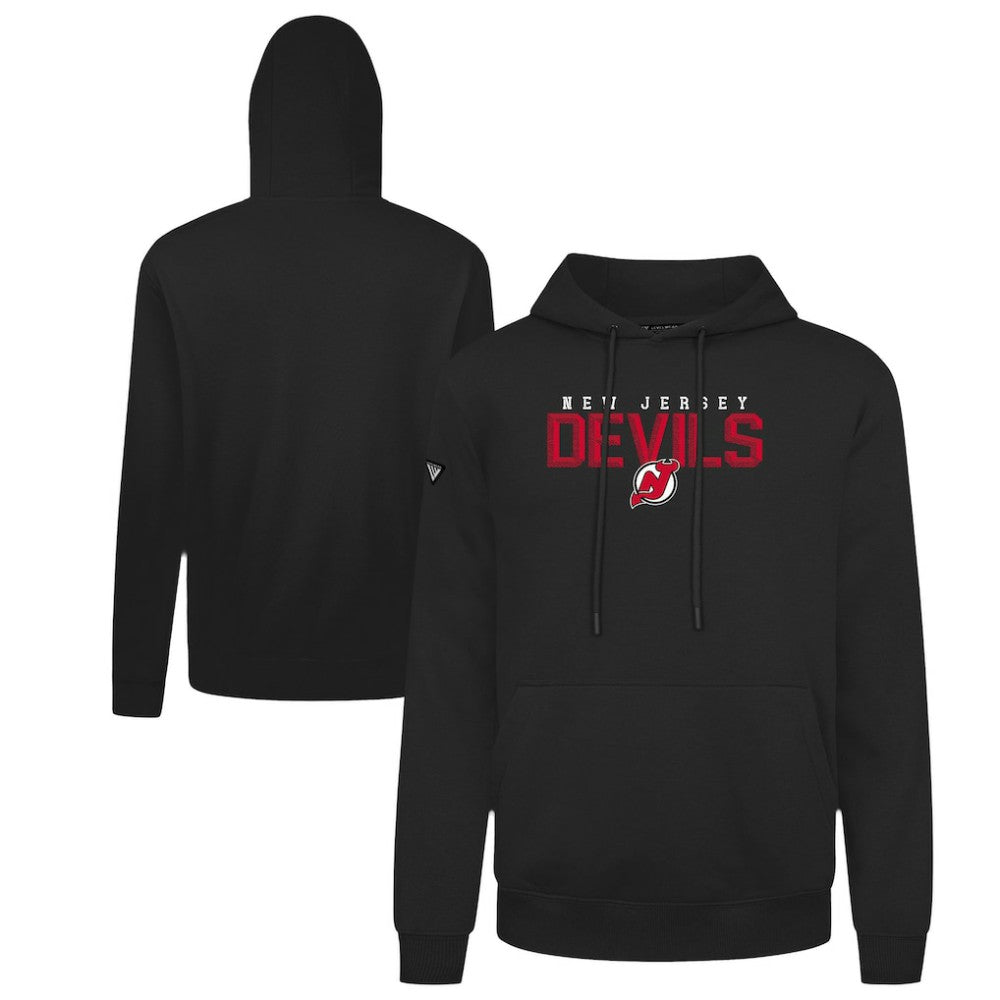 New Jersey Devils Levelwear Podium Carve Pullover Hoodie Outlet