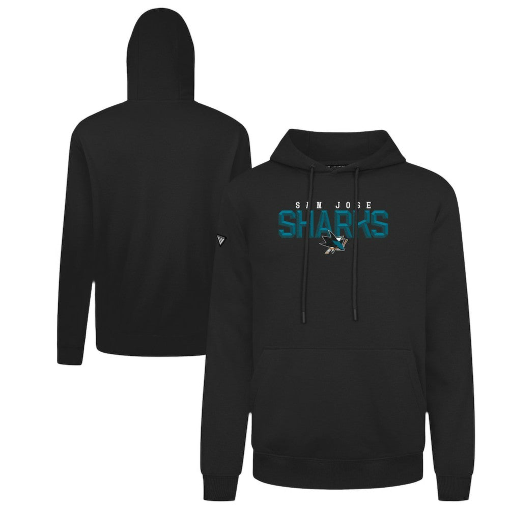 San Jose Sharks Levelwear Podium Carve Pullover Hoodie Online