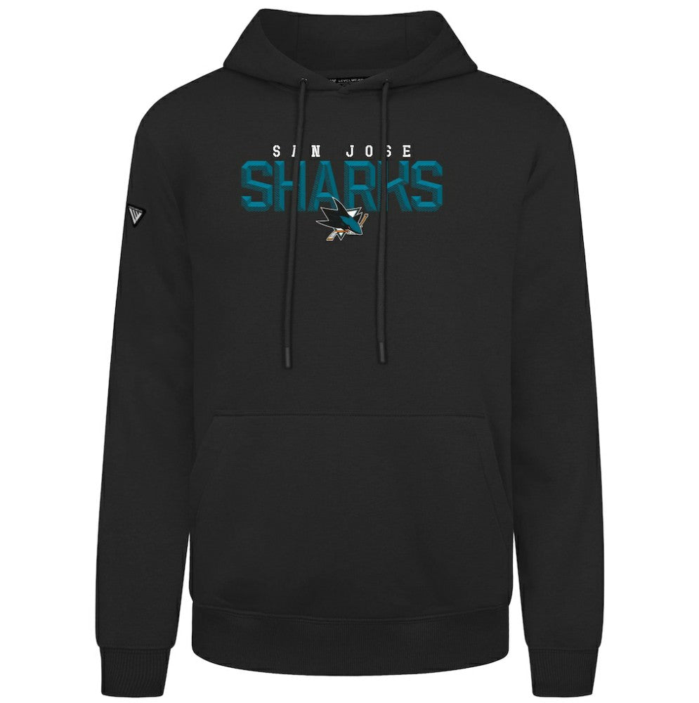 San Jose Sharks Levelwear Podium Carve Pullover Hoodie Online