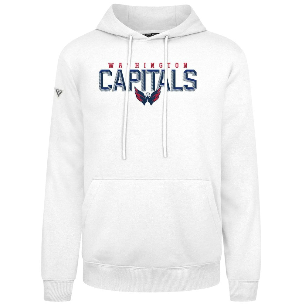 Washington Capitals Levelwear Podium Carve Pullover Hoodie Sale