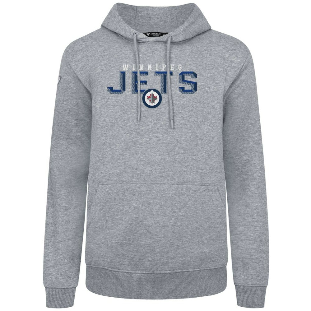 Winnipeg Jets Levelwear Podium Carve Pullover Hoodie Sale