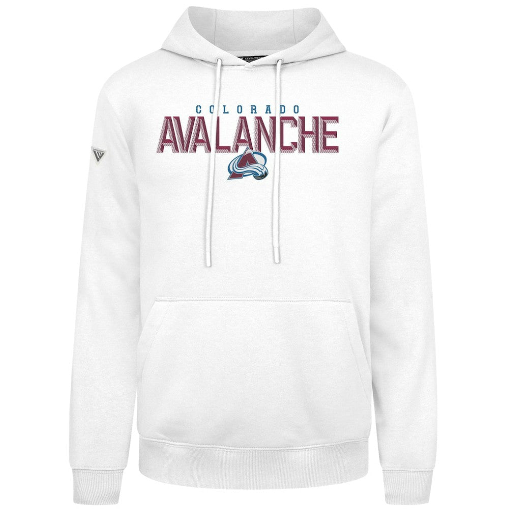 Colorado Avalanche Levelwear Podium Carve Pullover Hoodie For Sale