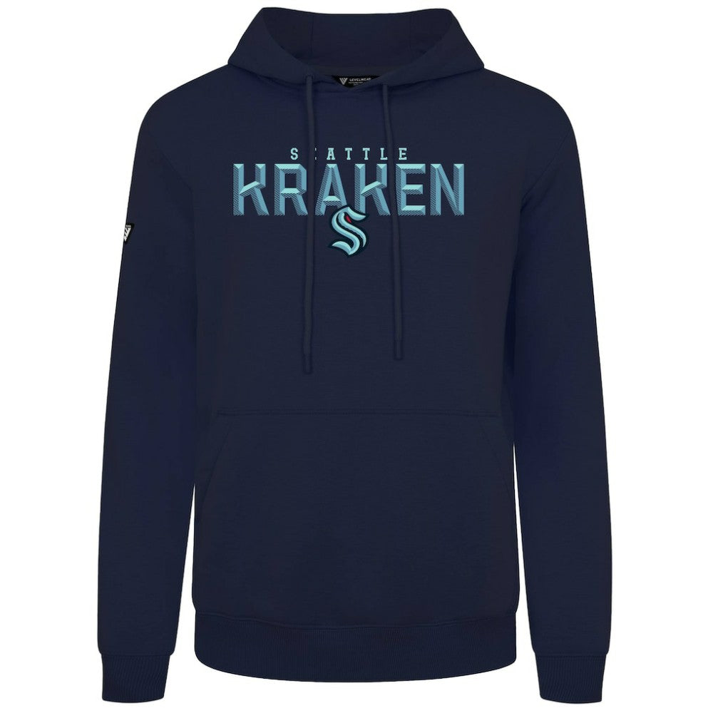 Seattle Kraken Levelwear Podium Carve Pullover Hoodie Online