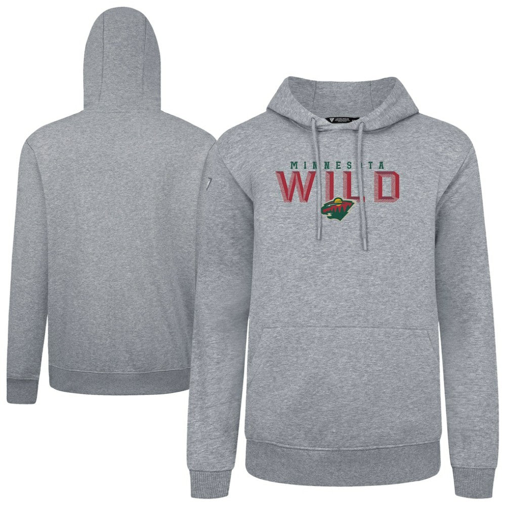 Minnesota Wild Levelwear Podium Carve Pullover Hoodie For Sale