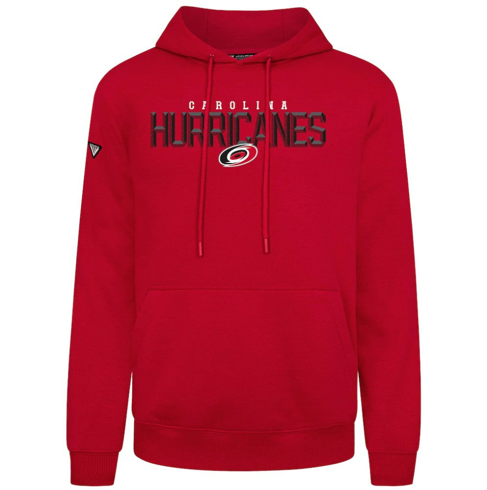 Carolina Hurricanes Levelwear Podium Carve Pullover Hoodie For Sale