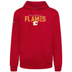 Calgary Flames Levelwear Podium Carve Pullover Hoodie For Sale