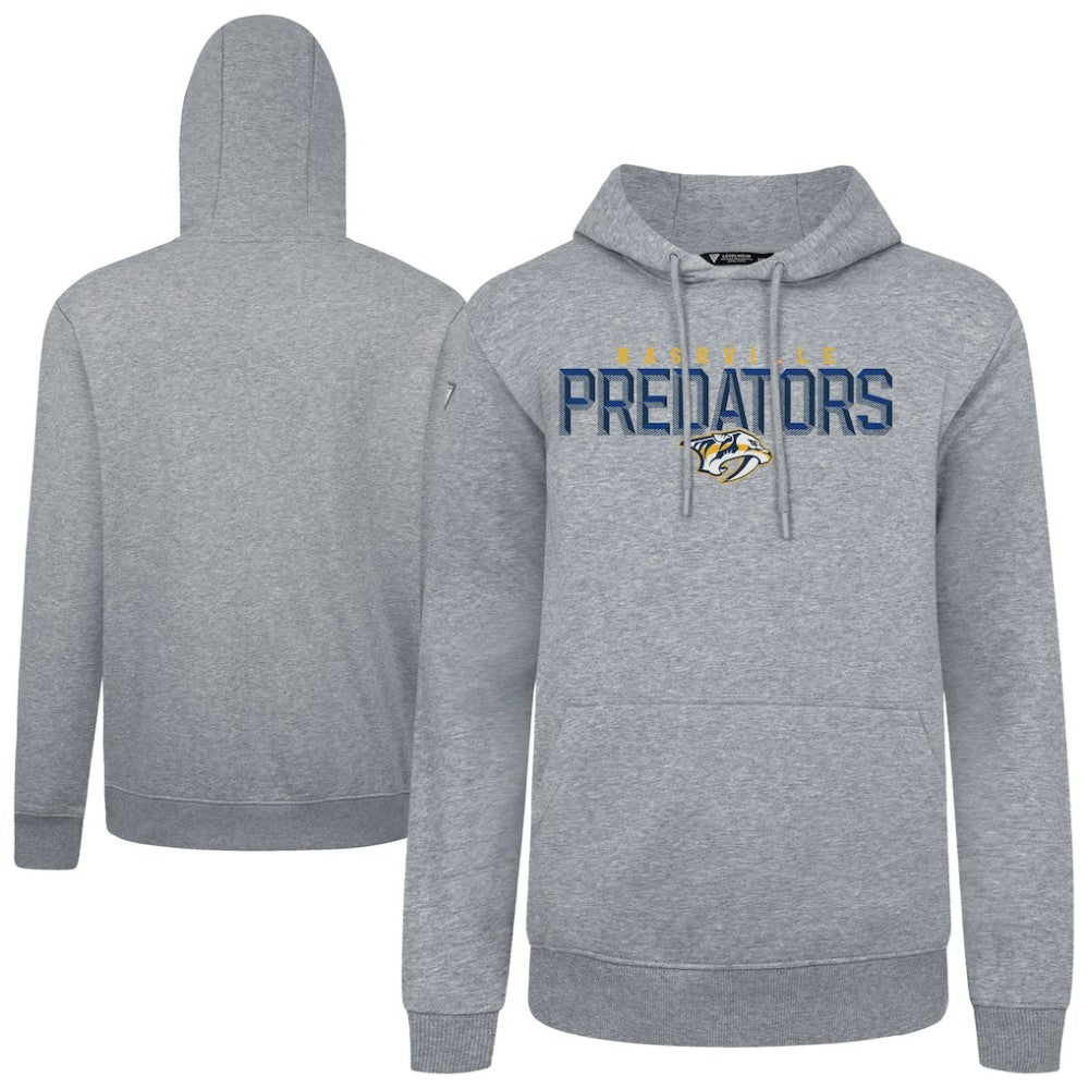 Nashville Predators Levelwear Podium Carve Pullover Hoodie Outlet