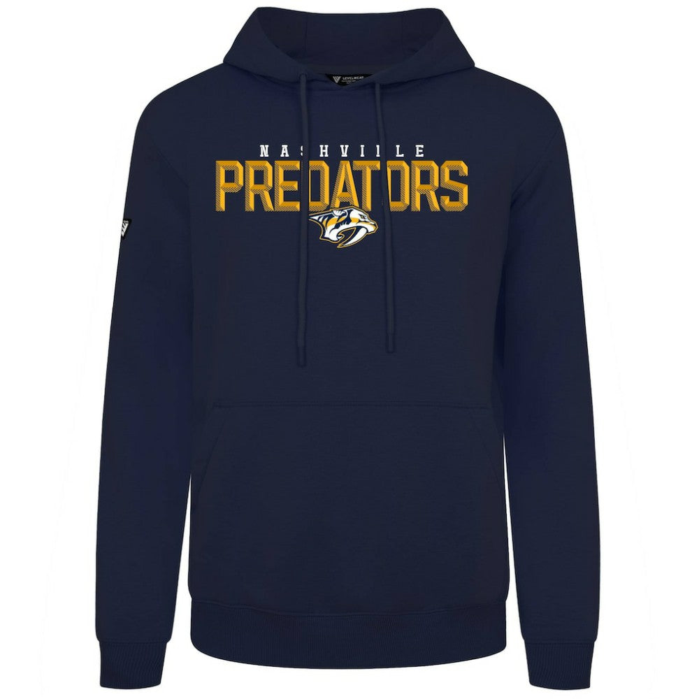 Nashville Predators Levelwear Podium Carve Pullover Hoodie Sale