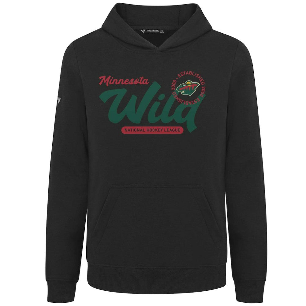 Minnesota Wild Levelwear Youth Podium Monument Pullover Hoodie Sale