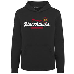 Chicago Blackhawks Levelwear Youth Podium Monument Pullover Hoodie For Sale