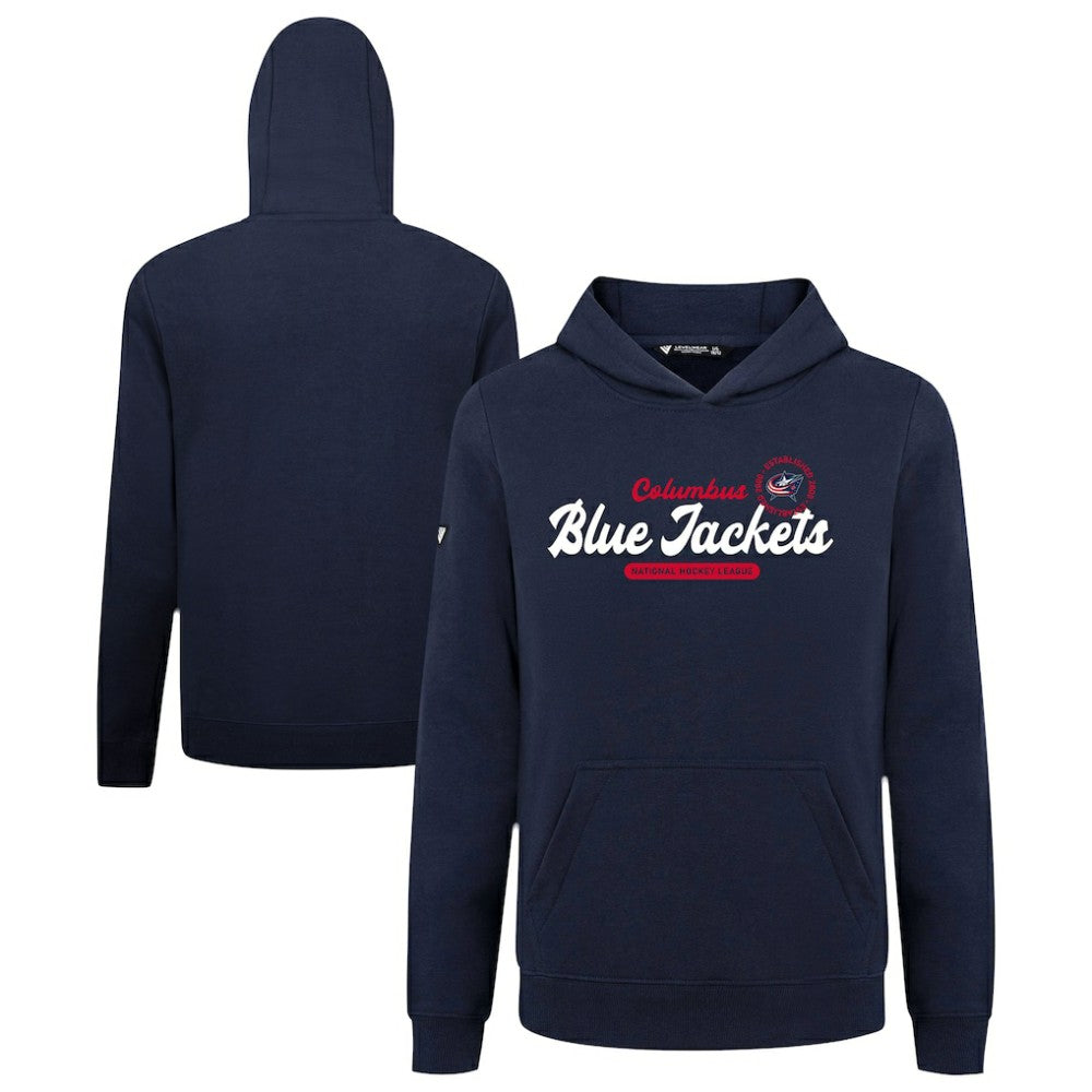 Columbus Blue Jackets Levelwear Youth Podium Monument Pullover Hoodie Discount