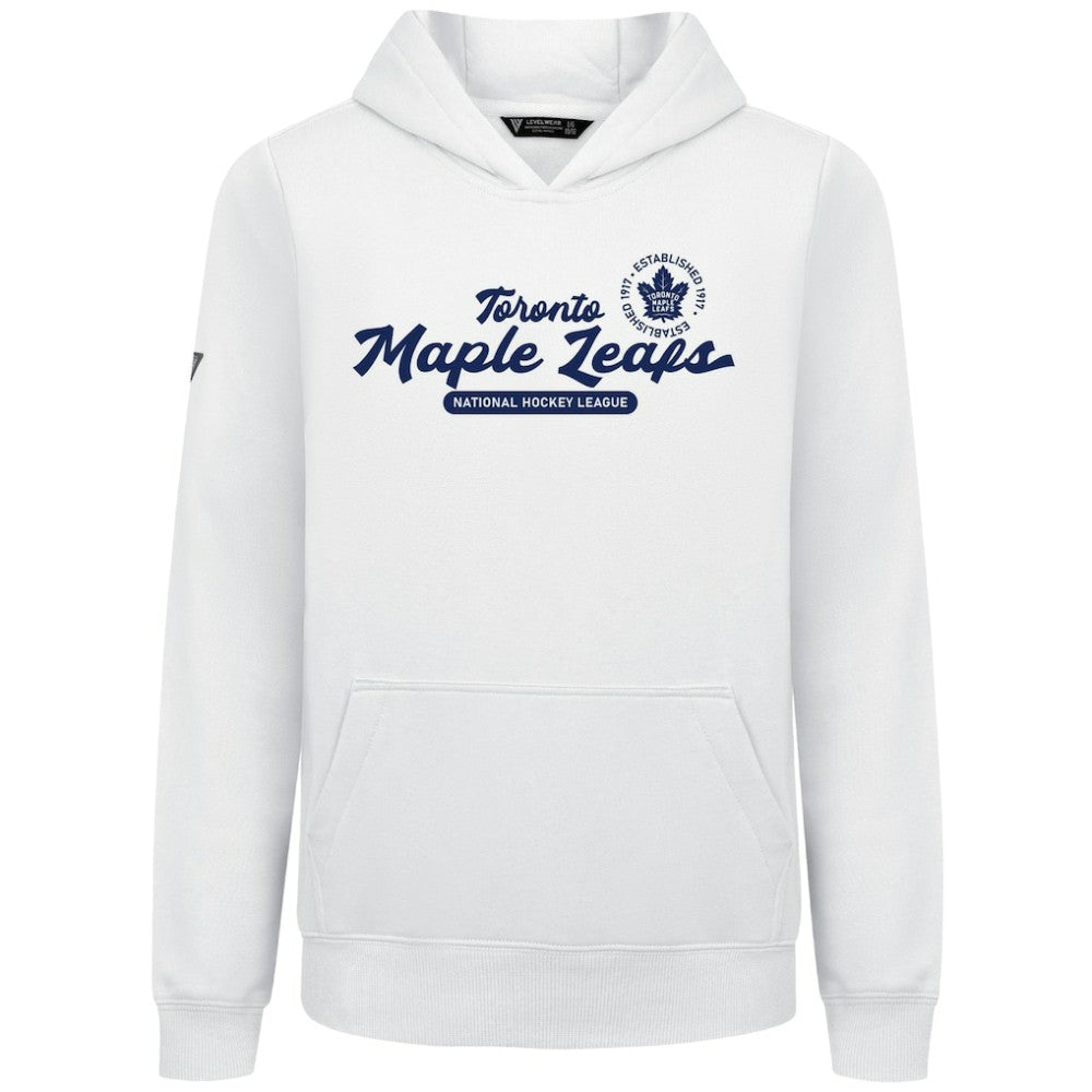 Toronto Maple Leafs Levelwear Youth Podium Monument Pullover Hoodie For Sale