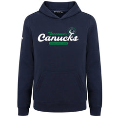 Vancouver Canucks Levelwear Youth Podium Monument Pullover Hoodie On Sale