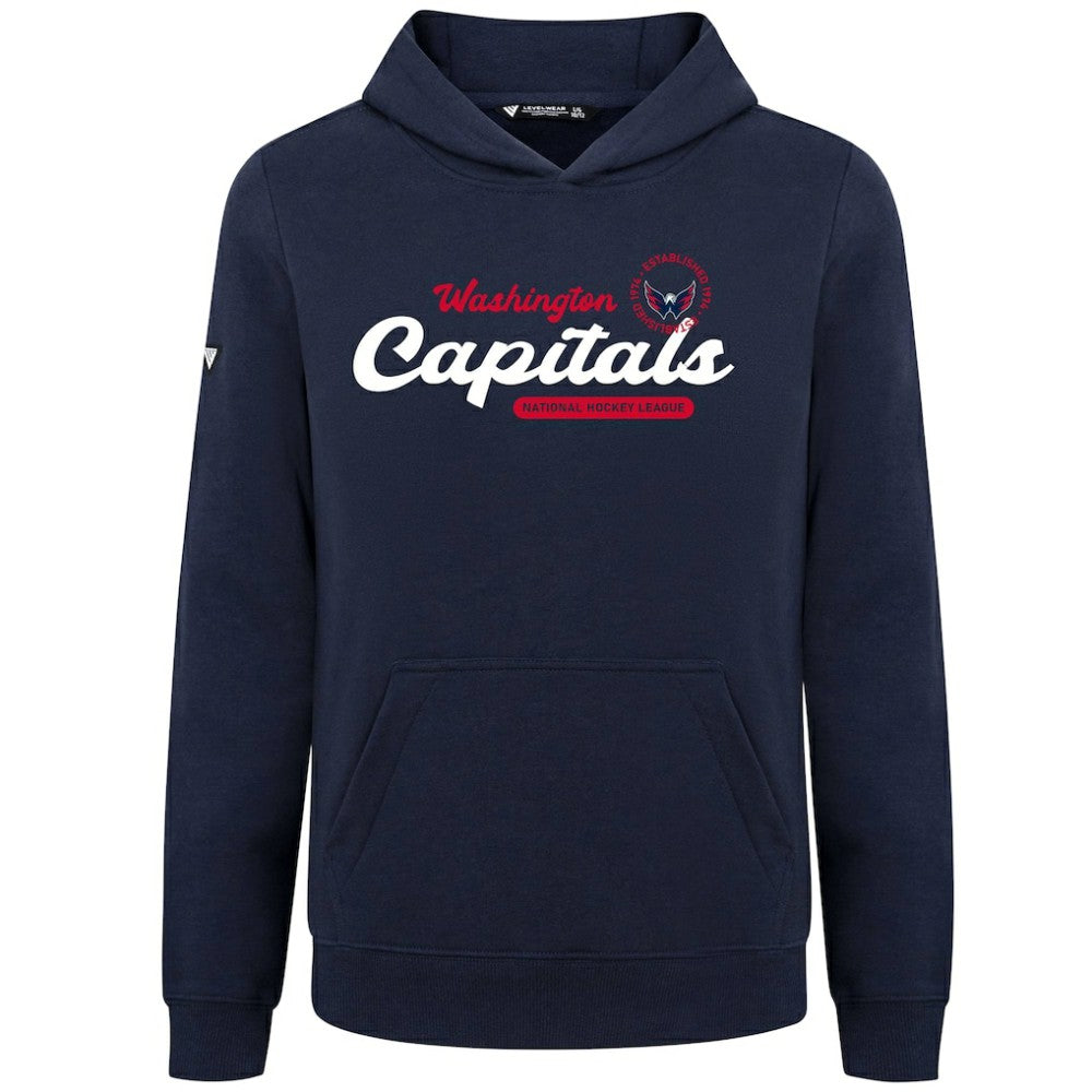 Washington Capitals Levelwear Youth Podium Monument Pullover Hoodie Discount