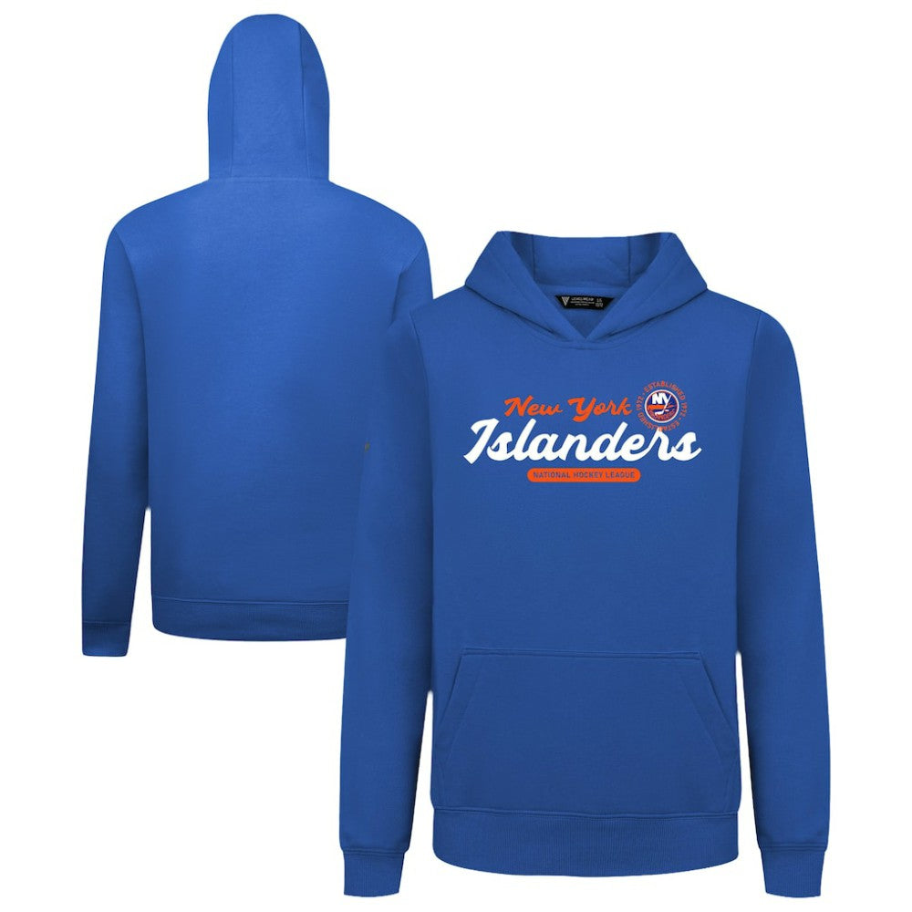 New York Islanders Levelwear Youth Podium Monument Pullover Hoodie Sale