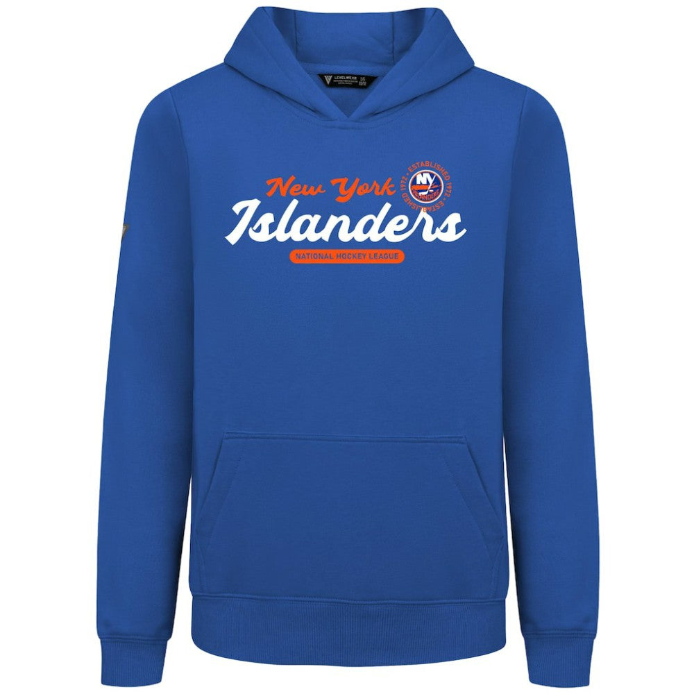 New York Islanders Levelwear Youth Podium Monument Pullover Hoodie Sale