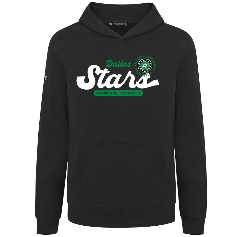 Dallas Stars Levelwear Youth Podium Monument Pullover Hoodie On Sale