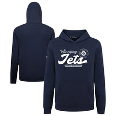 Winnipeg Jets Levelwear Youth Podium Monument Pullover Hoodie On Sale