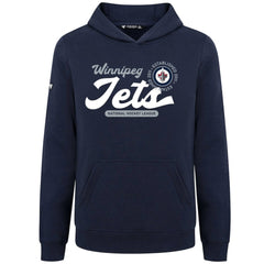 Winnipeg Jets Levelwear Youth Podium Monument Pullover Hoodie On Sale