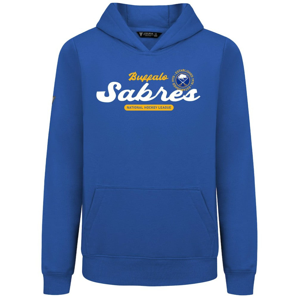 Buffalo Sabres Levelwear Youth Podium Monument Pullover Hoodie On Sale