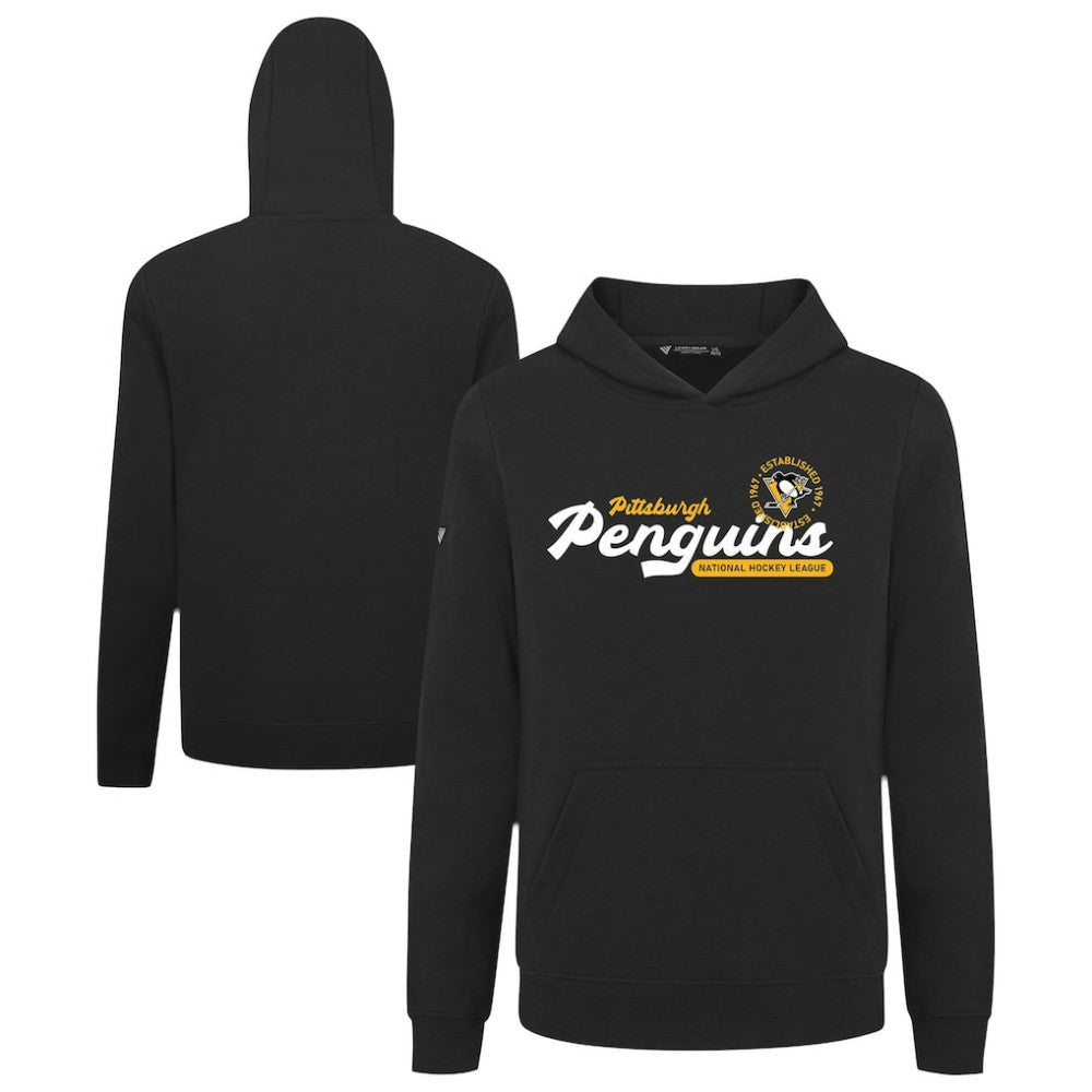 Pittsburgh Penguins Levelwear Youth Podium Monument Pullover Hoodie On Sale