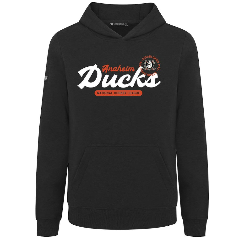 Anaheim Ducks Levelwear Youth Podium Monument Pullover Hoodie Discount