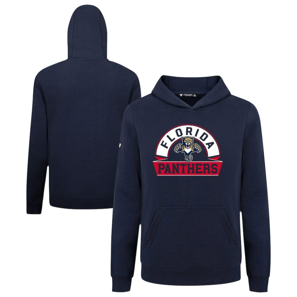Florida Panthers Levelwear Youth Podium Banner Arch Pullover Hoodie Outlet