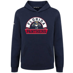 Florida Panthers Levelwear Youth Podium Banner Arch Pullover Hoodie Outlet