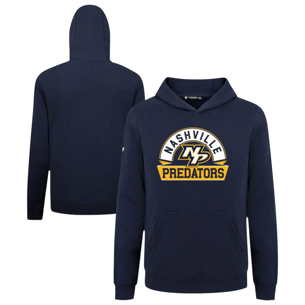 Nashville Predators Levelwear Youth Podium Banner Arch Pullover Hoodie Online