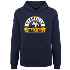 Nashville Predators Levelwear Youth Podium Banner Arch Pullover Hoodie Online