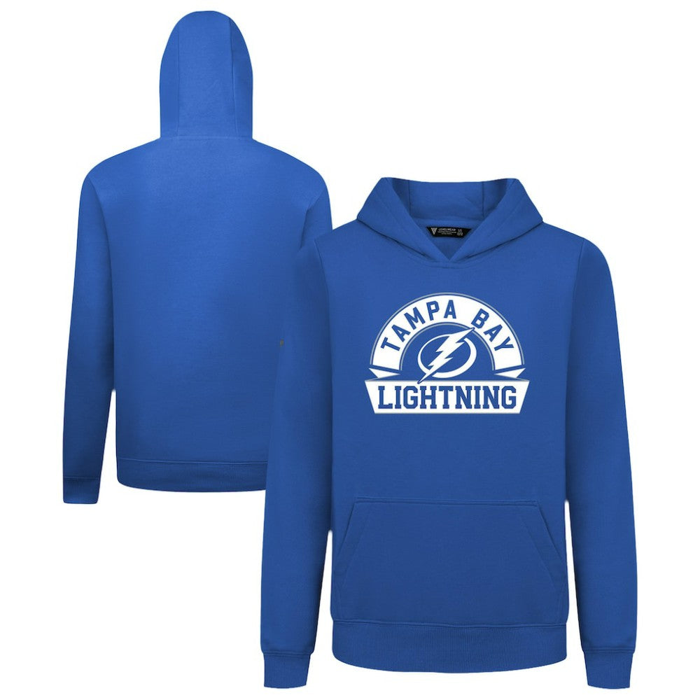 Tampa Bay Lightning Levelwear Youth Podium Banner Arch Pullover Hoodie Discount